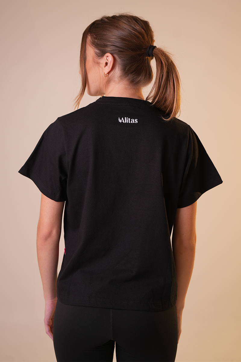 Remera Alitas Black