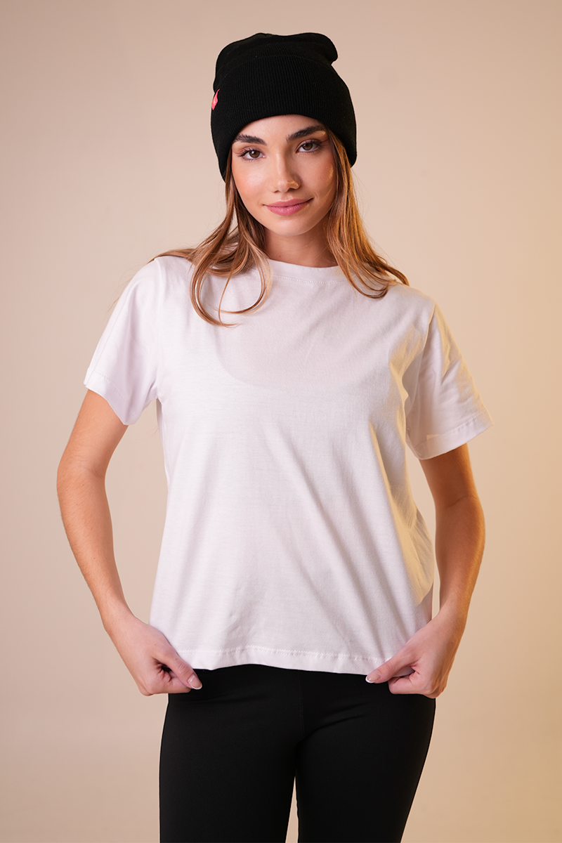 Remera Alitas White
