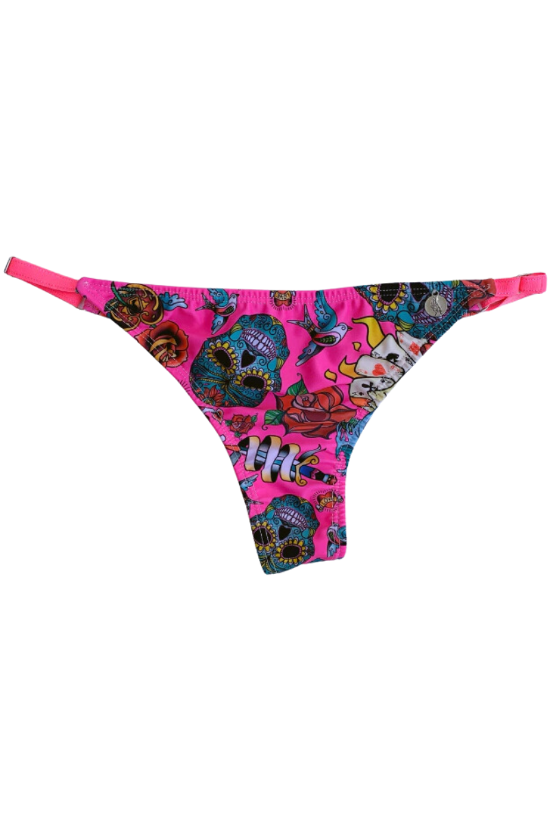 Bombacha Corseteria Mex Fuxia