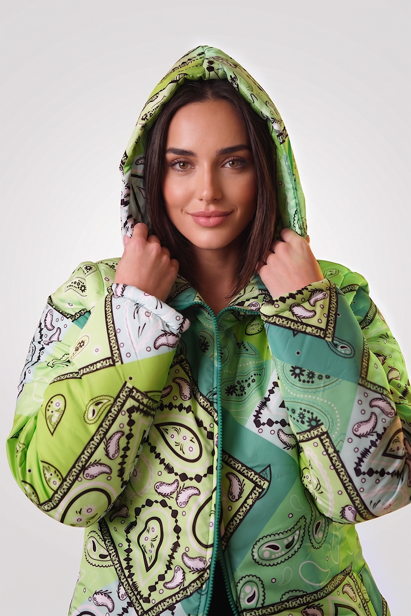 Campera Chaleco PUFFER Hailey Green