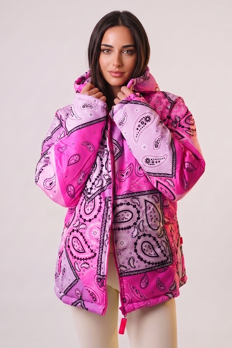 Campera Chaleco PUFFER Hailey Pink
