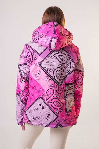 Campera Chaleco PUFFER Hailey Pink