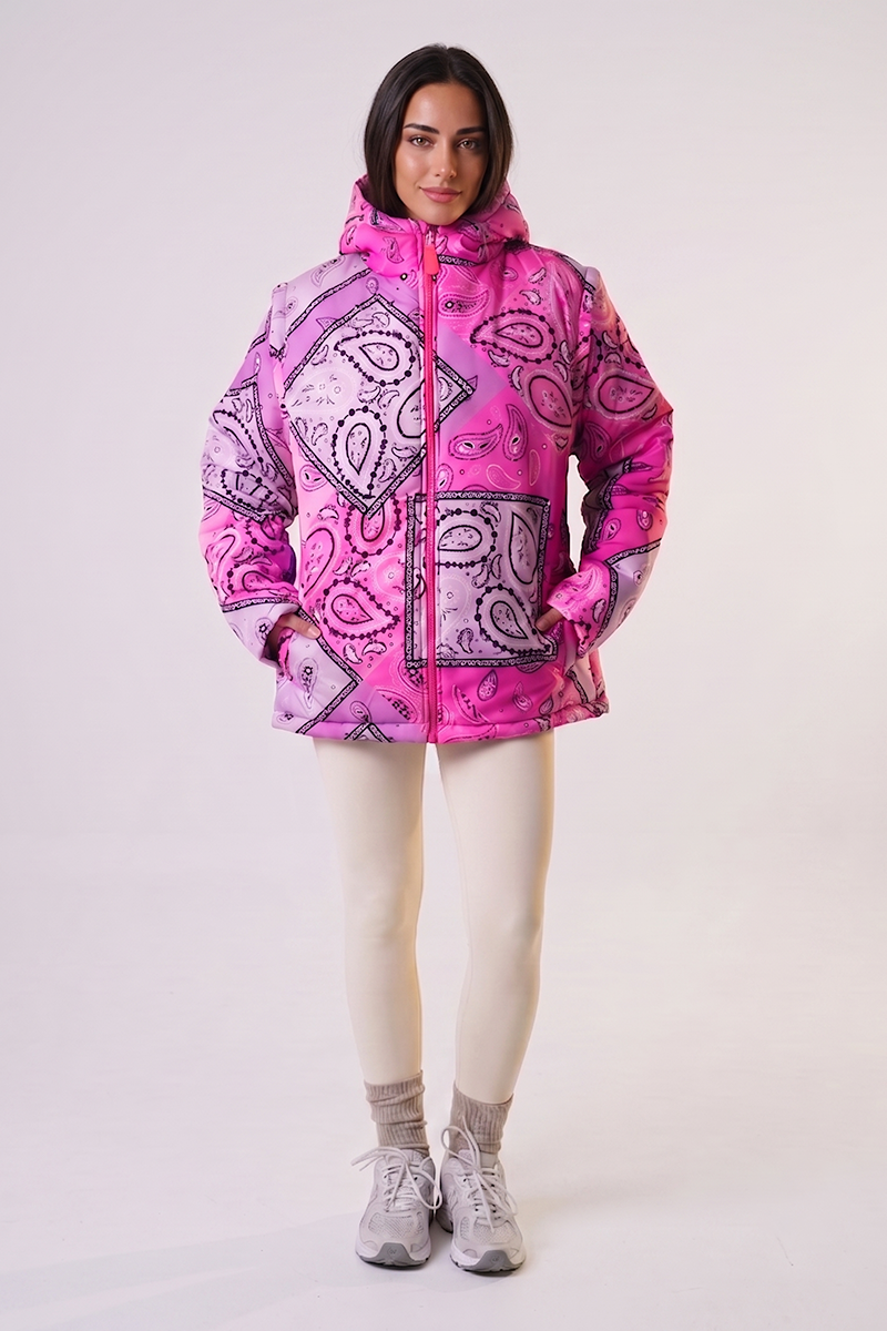 Campera Chaleco PUFFER Hailey Pink