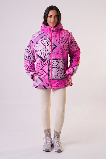 Campera Chaleco PUFFER Hailey Pink