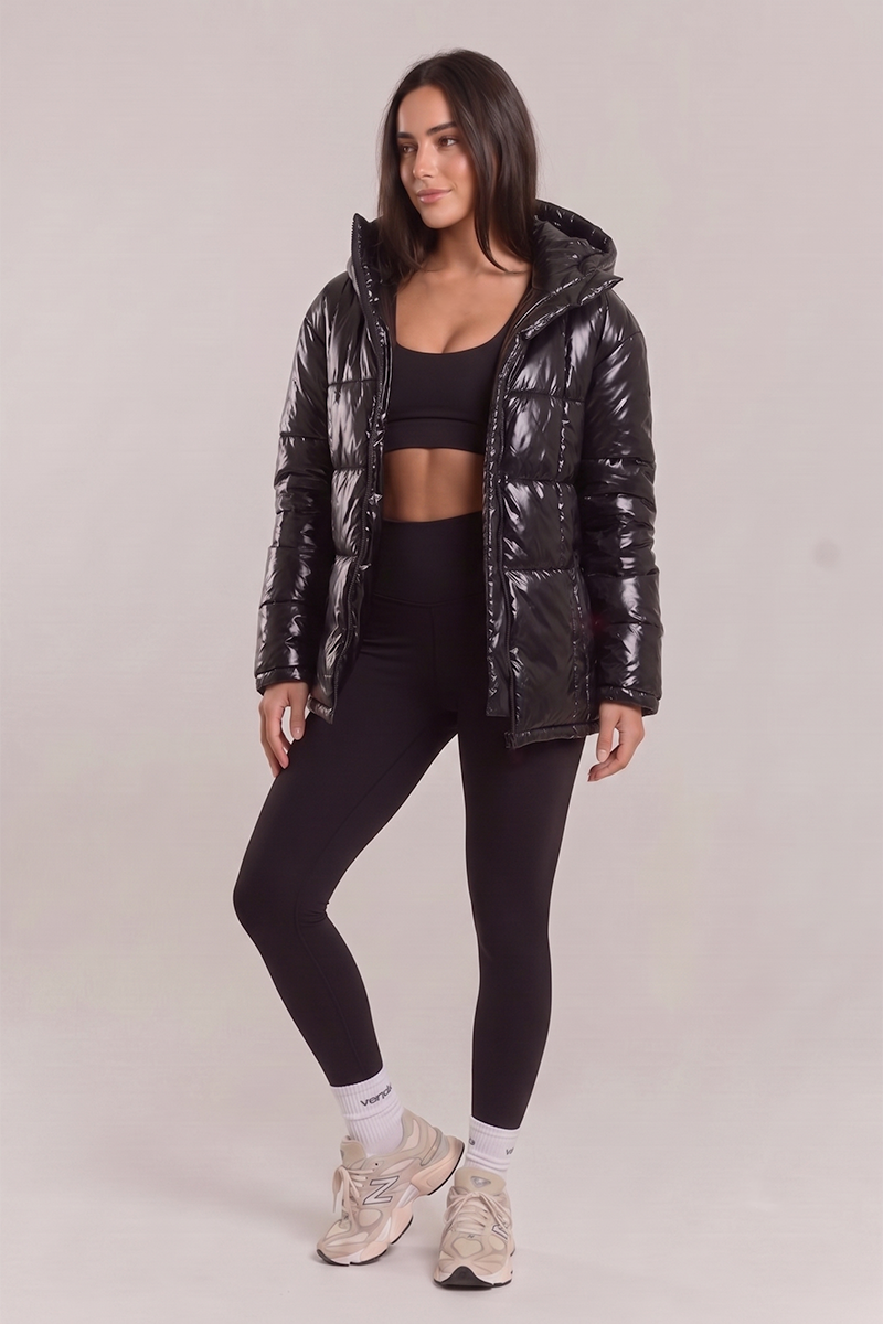 Campera PUFFER Negra