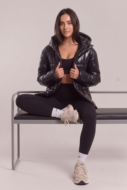 Campera PUFFER Negra