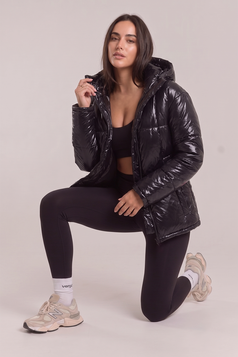 Campera PUFFER Negra