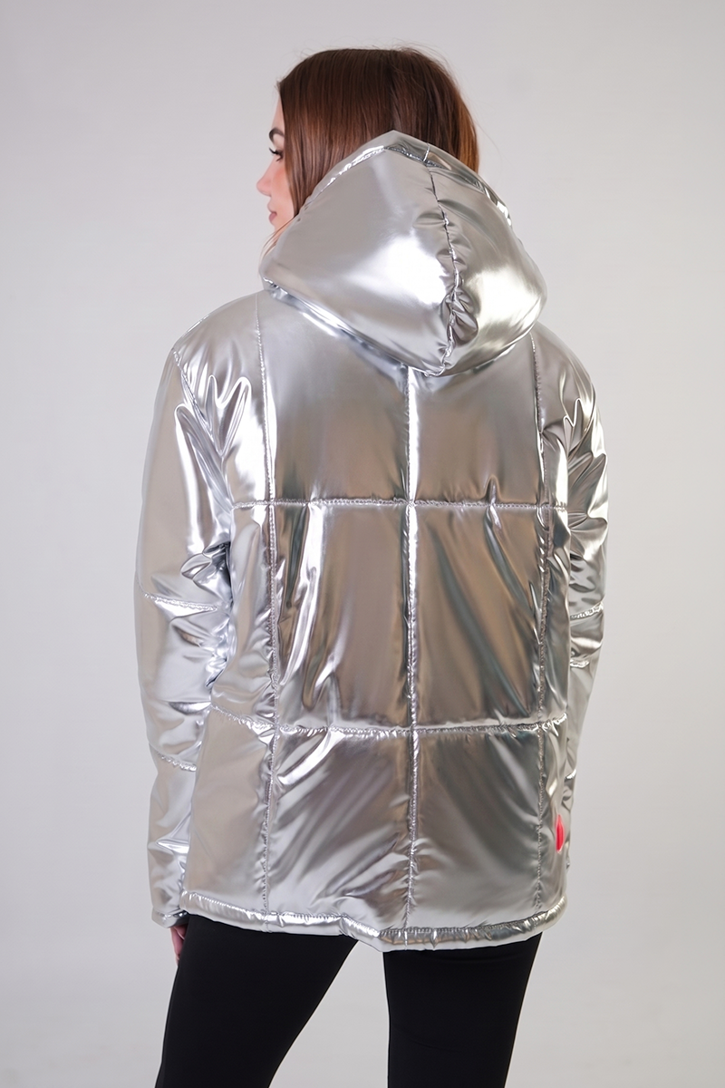 Campera PUFFER Plata
