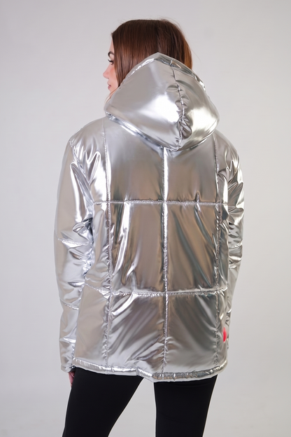 Campera PUFFER Plata