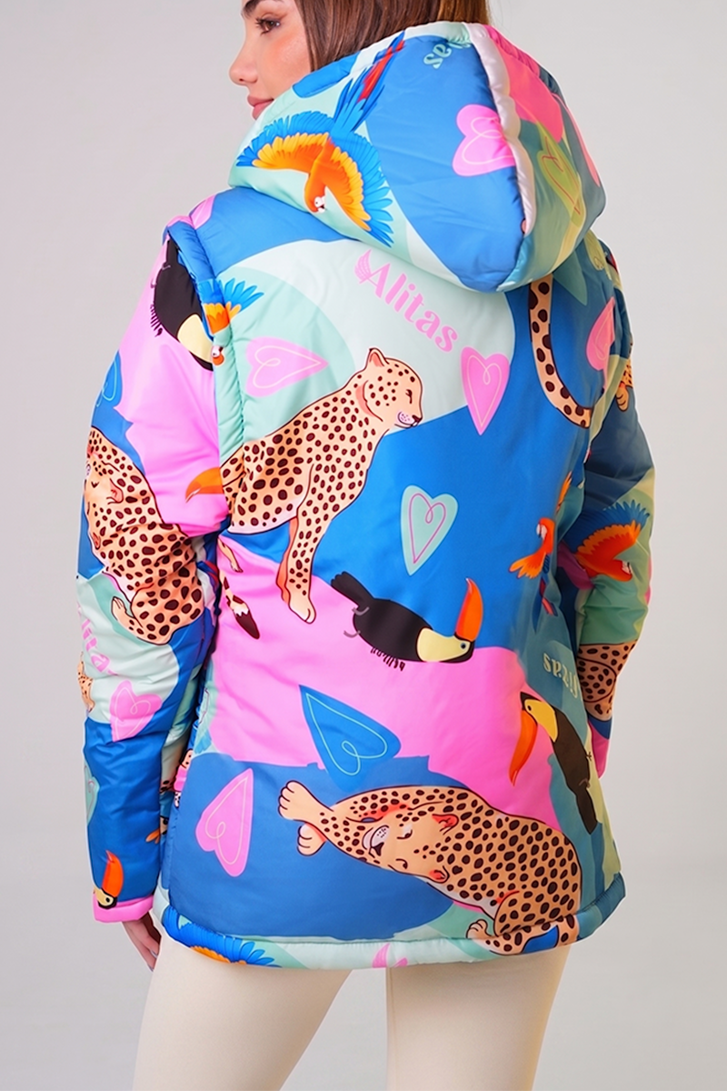 Campera Chaleco PUFFER Tropic
