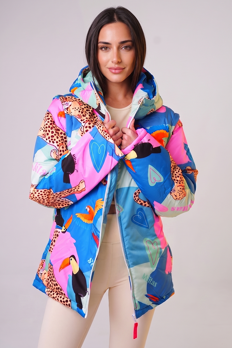 Campera Chaleco PUFFER Tropic
